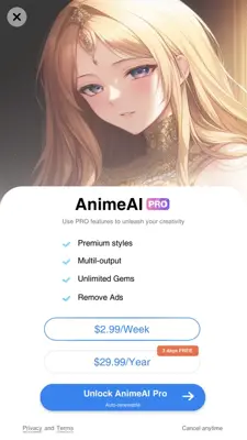 AnimeAI android App screenshot 3